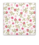 Napkin Designs - Romantic Roses Three-ply Napkins 33x33 cm - 85841