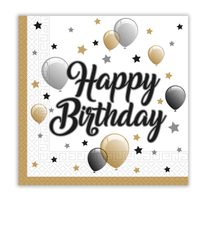 Decorata Milestone - Two-ply Paper Napkins 33x33 cm - 88863