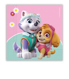 Paw Patrol Skye & Everest - Two-Ply Paper Napkins 33x33cm - 90277