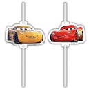 Cars 3 - Medallion Paper Drinking Straws - 90730
