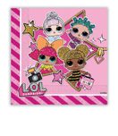 LOL Glitterati - Two-Ply Paper Napkins 33x33 cm - 90859