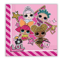 LOL Glitterati - Two-Ply Paper Napkins 33x33 cm - 90859