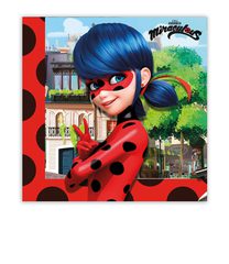 Miraculous Ladybug - Two-Ply Paper Napkins 33x33 cm - 91346
