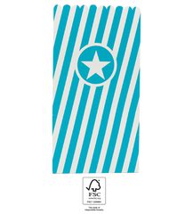 Unicolor Hats - Horns - Popcorn bags - Turqoise Paper Pop-Corn Bags FSC - 91356