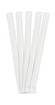 Decorata Drinking Straws - FSC White Paper Drinking Straws 19,7X0,6cm. Individual Paper Wrapped - 93998
