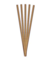 Decorata Drinking Straws - Kraft Paper Drinking Straws 19,7X0,6cm. - 92119