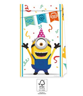 The Rise of Gru - Paper Party Bags 22 cm FSC. - 92138