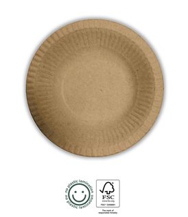 Decorata Kraft Tableware - Kraft Paper Bowls 15.5 cm - 95696