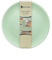 Decorata Reusable Products - Mint Reusable Party Plates 25 cm. - 92892