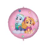 Paw Patrol Skye & Everest - Round Foil Balloon 46 cm. - 92976