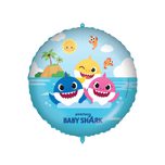 Baby Shark fun in the sun - Round Foil Balloon 46 cm. - 92977