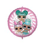 LOL Glitterati - Round Foil Balloon 46 cm. - 92978