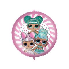 LOL Glitterati - Round Foil Balloon 46 cm. - 92978