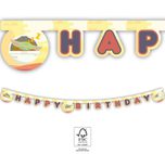 The Mandalorian - "Happy Birthday" Die-Cut Banner FSC 2 m. - 93134