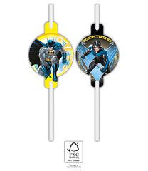 Batman Rogue Rage - Paper Straws 22 cm. FSC. - 93356