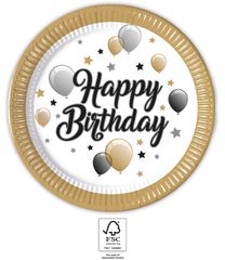 Decorata Milestone - Paper Plates 23 cm. FSC. - 93443