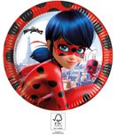 Miraculous Ladybug - Paper Plates 23 cm. FSC. - 93444