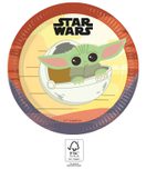 The Mandalorian - Paper Plates FSC 23 cm. - 93446