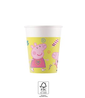 Peppa Pig Messy Play - Paper Cups 200 ml FSC. - 93471