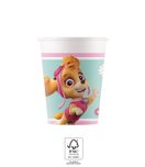Paw Patrol Skye & Everest - Paper Cups 200 ml FSC. - 93477