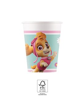 Paw Patrol Skye & Everest - Paper Cups 200 ml FSC. - 93477