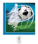 Decorata Soccer Fans - Two-Ply Paper Napkins 33x33 cm. FSC. - 93747