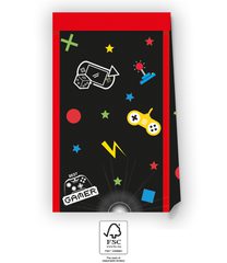 Decorata Gaming Party - Paper Party Bags 22 cm. FSC. - 93777