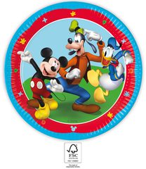 Mickey Rock the House - Paper Plates 23 cm. FSC - 93822