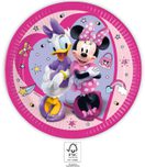 Minnie Junior - Paper Plates 23 cm. FSC. - 93830