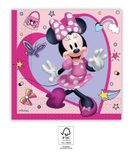 Minnie Junior - Two-Ply Paper Napkins 33x33 cm. FSC. - 93832
