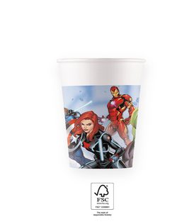 Avengers Infinity Stones - Paper Cups 200 ml FSC - 93872