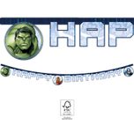 Avengers Infinity Stones - "Happy Birthday" Letter Banner 2m. FSC - 93876