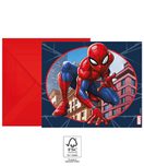Spider-Man Crime Fighter - Invitations & Envelopes FSC. - 93951