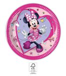 Minnie Junior - Paper Plates 20 cm. FSC. - 94051