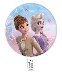 Frozen 2 Wind Spirit - Paper Plates 20 cm.FSC. - 94052