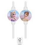 Frozen 2 Wind Spirit - Paper Drinking Straws 22 cm. FSC. - 94059