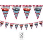 Cars 3 - Paper Triangle Flag Banner (9 flags) FSC. - 94079
