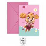 Paw Patrol Skye & Everest - Invitations & Envelopes FSC. - 94107