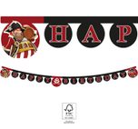 Decorata Island Pirates - "Happy Birthday" Die-Cut Banner 2 m. FSC. - 94158