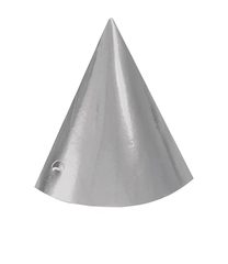 Unicolor Hats - Horns - Popcorn bags - FSC Silver Hats - 94598