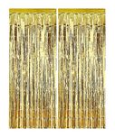 Streamers - Curtains - Bubbles - Gold Curtains 1x2 m. - 94600