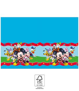 Mickey Rock the House - Paper Tablecover 120x180 cm. FSC - 94705