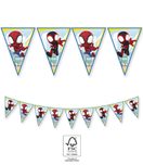 Marvel's Spidey and his amazing friends - Paper Triangle Flag Banner (9 flags) FSC - 94880