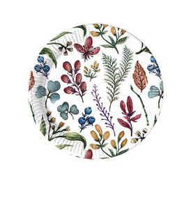Seasonal Patterns - Paper Plates Next Generation Medium 20cm - 95202