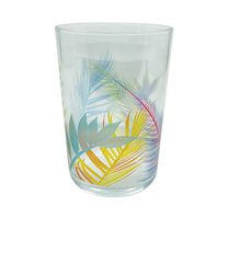 Glass Carafe Sets - Tropical Leaves Glass 510cc - 95236