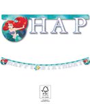 Ariel Curious - Ariel "Happy Birthday" Die-Cut Banner FSC - 95460