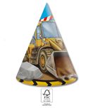 Decorata Construction - Paper Hats 16x12 cm. FSC - 95472