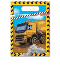 Decorata Construction - Plastic Party Bags. - 95479