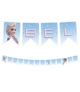 Frozen 2 Wind Spirit - Reusable Textile Party Letter Banner - 95592