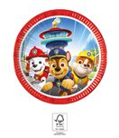 Paw Patrol Rescue Heroes - FSC Paper Plates Next Generation Medium 20cm - 95596